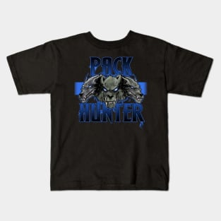 Pack Hunter (Blue) Kids T-Shirt
